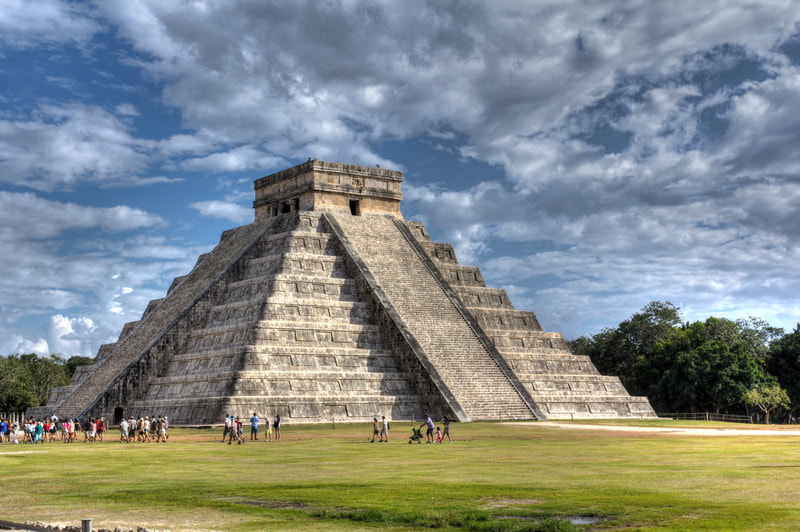 Mexican pyramid, Chichen Itza