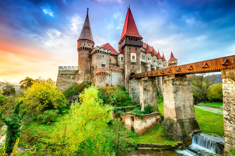 Hunyad Castle, Corvin's Castle, Transylvania, Romania